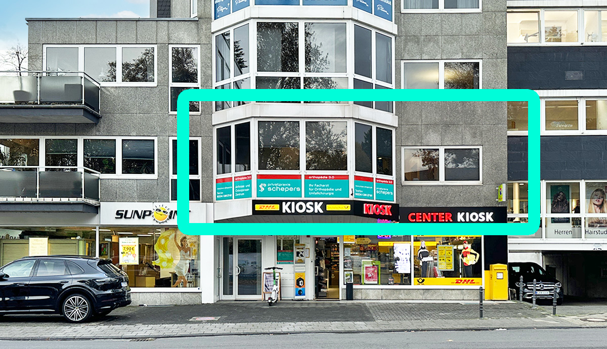 Privatpraxis Schepers - Goethestr. 43, Hausfront